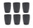 Studio Tavola Cups Black Tie 350 ml - 6 Pieces