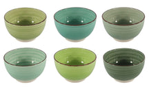 Studio Tavola Bowls Summer Green ø 14 cm - 6 Pieces