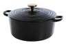 BK Braadpan Bourgogne - Pitch Black - ø 24 cm / 4.2 liter