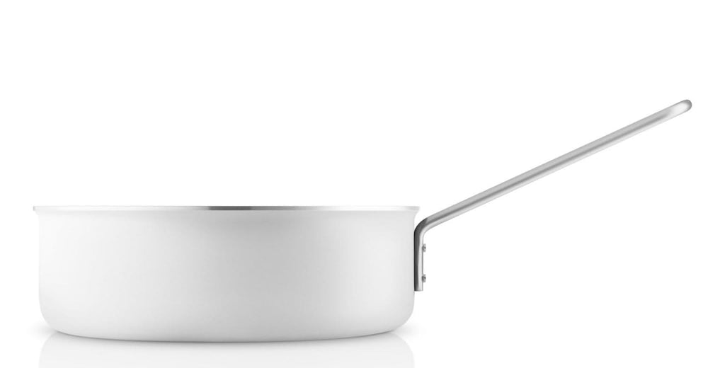 Eva Solo Skillet White - ø 24 cm / 3.4 Liter - ceramic non-stick coating