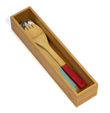 Organic Cutlery Tray - Bamboo - 38 x 8 x 7 cm