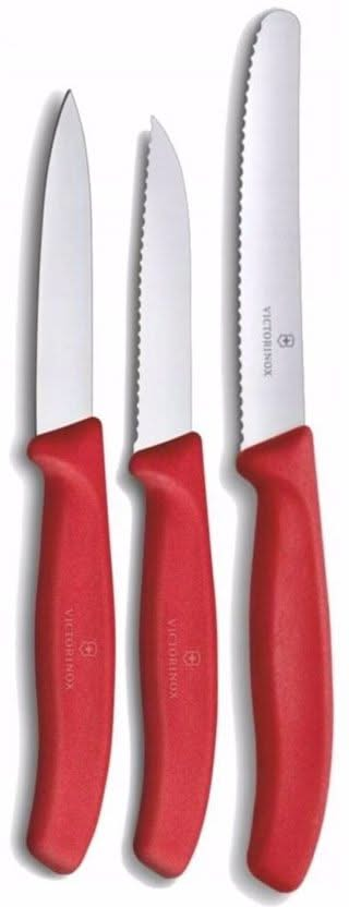 Victorinox Paring Knife Set Red - 3-Piece