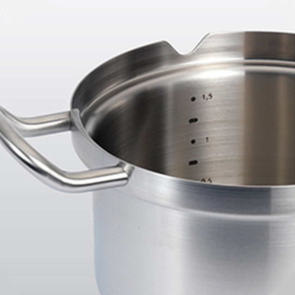 BK Cooking Pot Q-linair Master Stainless Steel - ø 16 cm / 2 Liter