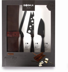 
Boska Cheese Knife Set Monaco+ Black