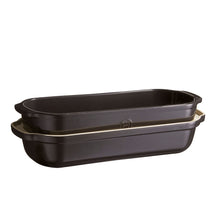 Emile Henry Bread Baking Dish Fusain - 39 x 16 cm / 2.3 Liter