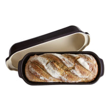 Emile Henry Bread Baking Dish Fusain - 39 x 16 cm / 2.3 Liter