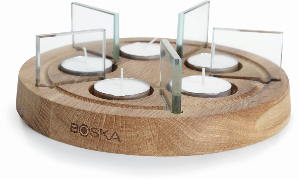 Boska Fondueset Twinkle - 4 personen - wit/bruin