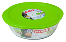 Pyrex Oven Dish - with lid - Cook & Store - ø 25 cm / 2.3 Liter