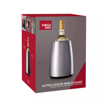 Vacu Vin Wine Cooler Active Cooler Elegant Stainless Steel - Box - Silver