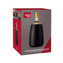 Vacu Vin Wine Cooler Active Cooler Elegant - Box - Black