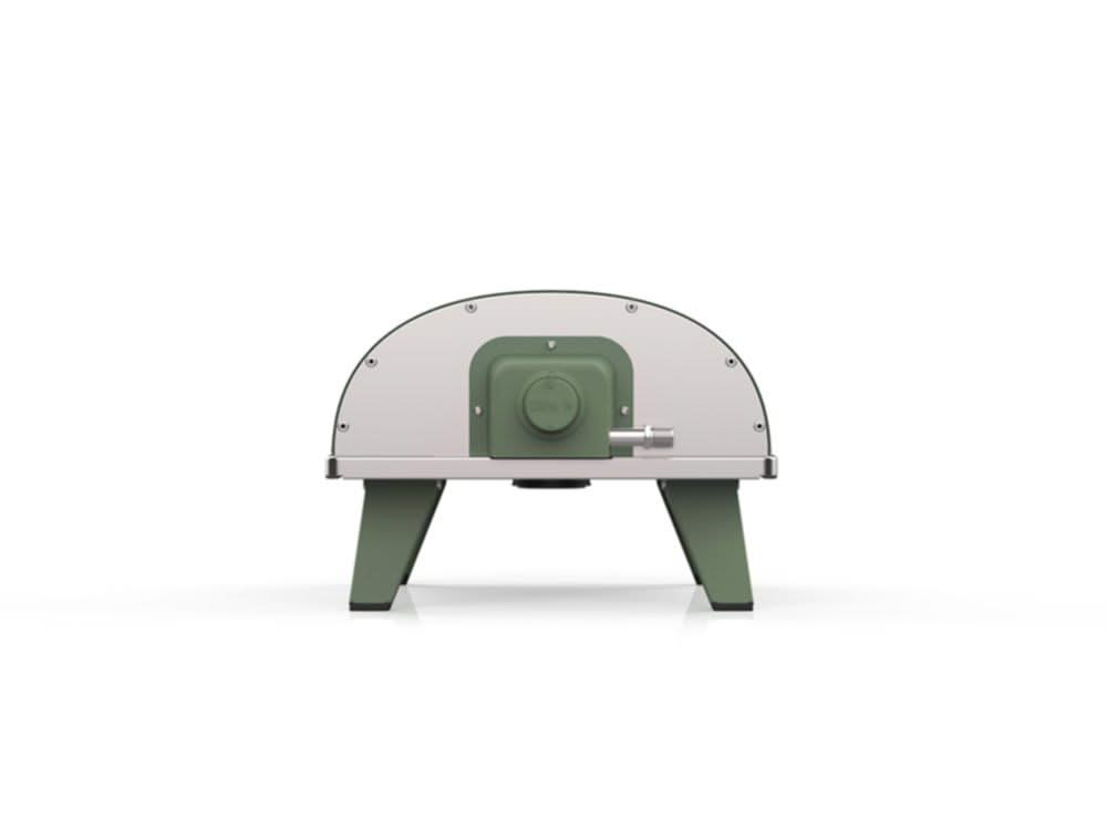 ZiiPa Pizza Oven Piana - Gas model - with Thermometer - Eucalyptus - for ø 30 cm pizzas