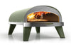 ZiiPa Pizza Oven Piana - Gasmodel - met Thermometer - Eucalyptus - voor ø 30 cm pizza's - Roterende pizzasteen