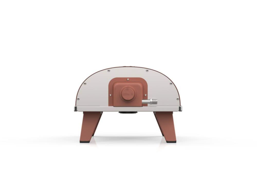 ZiiPa Pizza Oven Piana - Gas model - with Thermometer - Terracotta - for ø 30 cm pizzas