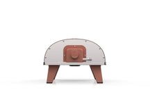 ZiiPa Pizza Oven Piana - Gas model - with Thermometer - Terracotta - for ø 30 cm pizzas