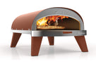 ZiiPa Pizza Oven Piana - Gas model - with Thermometer - Terracotta - for ø 30 cm pizzas - Rotating pizza stone