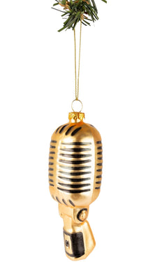 Nordic Light Christmas bauble microphone 14 cm