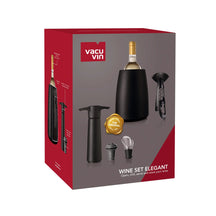 Vacu Vin Wine Set Elegant - Black - 5-Piece