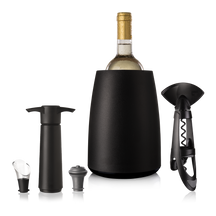 Vacu Vin Wine Set Elegant - Black - 5-Piece