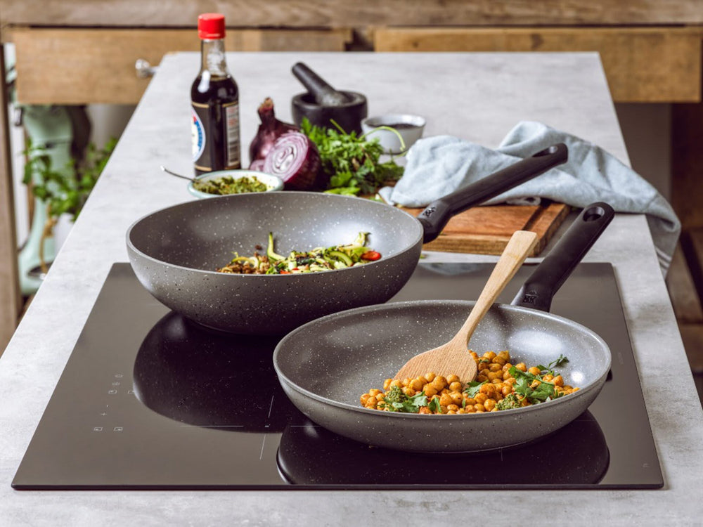 BK Wok Granite Aluminium - ø 28 cm - ceramic non-stick coating