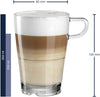 Leonardo Latte Macchiatoglazen Senso - Stapelbaar - 350 ml - 6 stuks