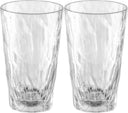 Koziol Waterglazen / Cocktailglazen - Onbreekbaar Superglas - 300 ml - 2 stuks