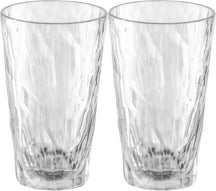 Koziol Water Glasses / Cocktail Glasses - unbreakable - Superglass - 300 ml - 2 Pieces