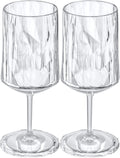 Koziol Wine Glasses - unbreakable - Superglass - 300 ml - 2 Pieces