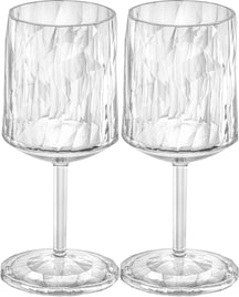 Koziol Wine Glasses - unbreakable - Superglass - 200 ml - 2 Pieces