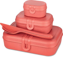 Koziol Lunchset Pascal Pink 4-Piece