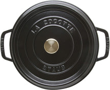 Staub Casserole Cocotte Black - ø 24 cm / 3.8 Liter