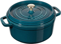 Staub Braadpan / Cocotte - La Mer - ø 24 cm / 3.8 liter