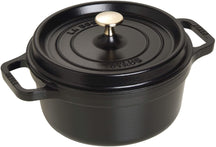 Staub Casserole Cocotte Black - ø 22 cm / 2.6 Liter