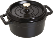 Staub Casserole Cocotte Black - ø 20 cm / 2.2 Liter