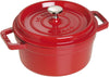 Staub Braadpan / Cocotte - Kersenrood - ø 20 cm / 2.2 liter