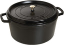 Staub Casserole Cocotte Black - ø 34 cm / 12.6 Liter