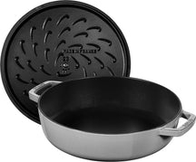 Staub Skillet Chistera Graphite Grey - ø 24 cm / 2.4 Liter