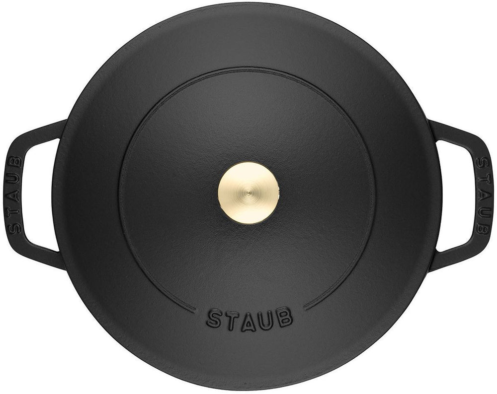 Staub Hapjespan Chistera - Zwart - ø 28 cm / 3.7 liter