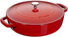 Staub Hapjespan Chistera - Kersenrood - ø 24 cm / 2.4 liter