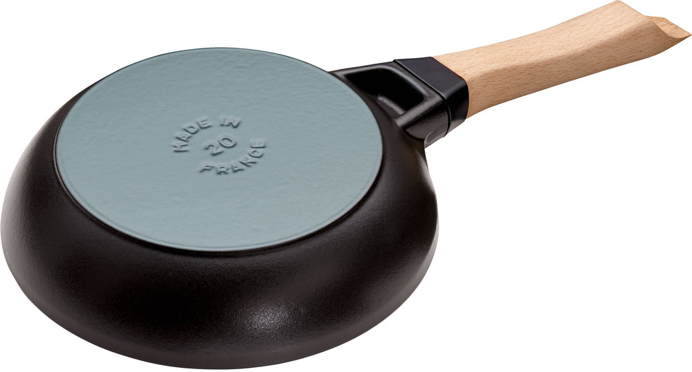 Staub Koekenpan - Zwart - ø 20 cm - geëmailleerde anti-aanbaklaag