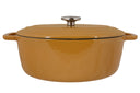 Cosy & Trendy Braadpan Fontestic cast iron Amber Gold oval - 31 x 24 cm - Enameled