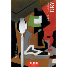 Alessi Cutlery Set Dry - 4180S24 - 24-Piece - by Achille Castiglioni