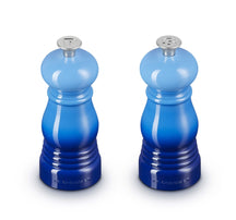 Le Creuset Mini Salt and Pepper Set Azure 12 cm