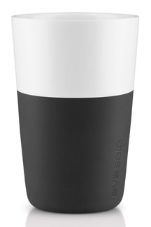 Eva Solo Latte Macchiato Cup Black 360 ml - 2 Pieces