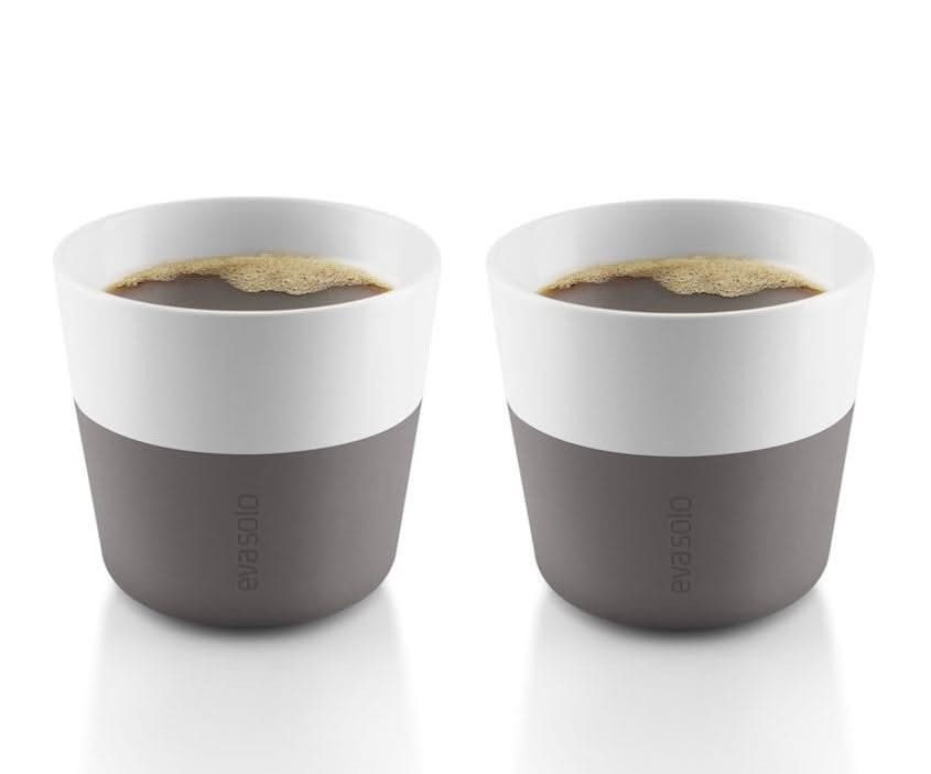 Eva Solo Coffee Cups Elephant Grey 230 ml - 2 Pieces