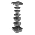 MasterClass Baking Moulds Set Smart Space 7-Piece - Standard non-stick coating