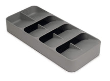 Joseph Joseph Cutlery Organiser 8-sections - DrawerStore - Grey - 39 x 18 cm