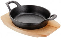 Cast Iron Ovenschaal / Serveerpan - Gietijzer - ø 15 cm - zonder anti-aanbaklaag