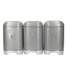 KitchenCraft Voorraadpotten Lovello Shadow Grey 3 stuks