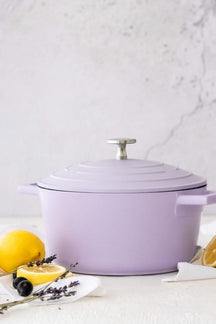 MasterClass Casserole Lavender - ø 20 cm / 2.5 Liter - standard non-stick coating