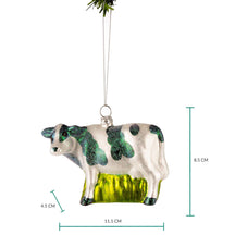 Nordic Light Christmas bauble cow 12 cm